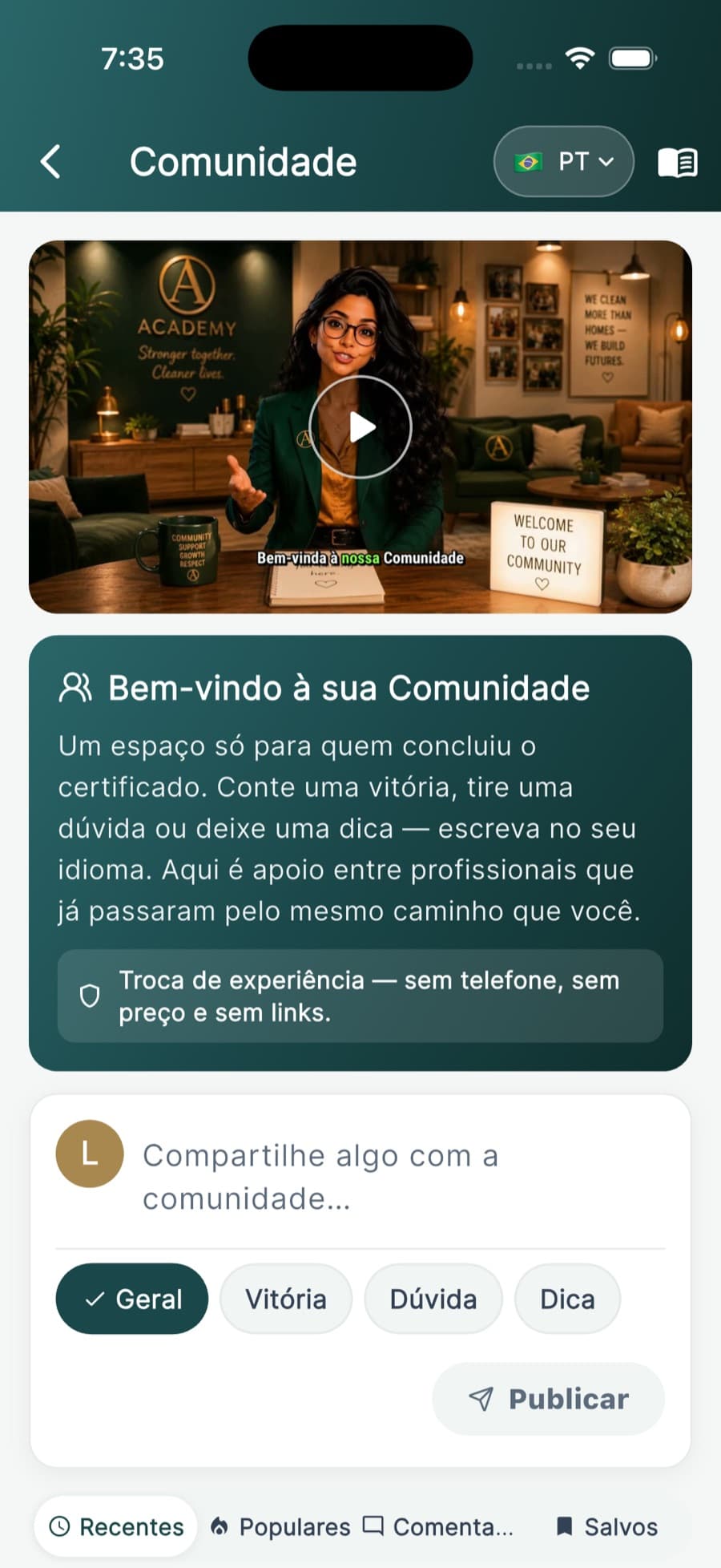 Gente que faz exatamente o que você faz.