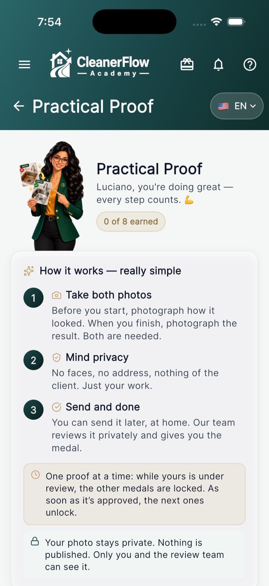 Your work photos, done right.