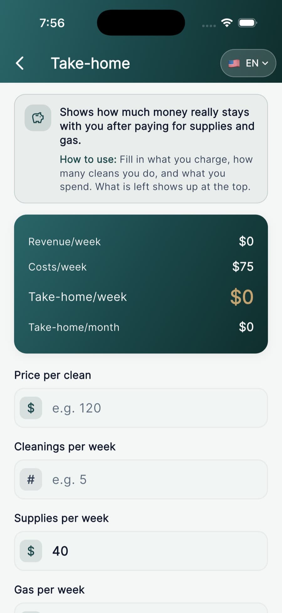 How much of that money is actually yours?