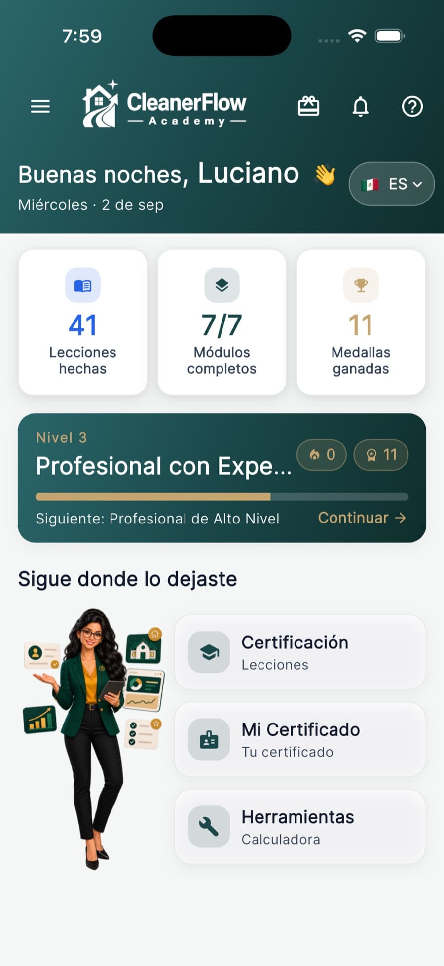 Tu panel