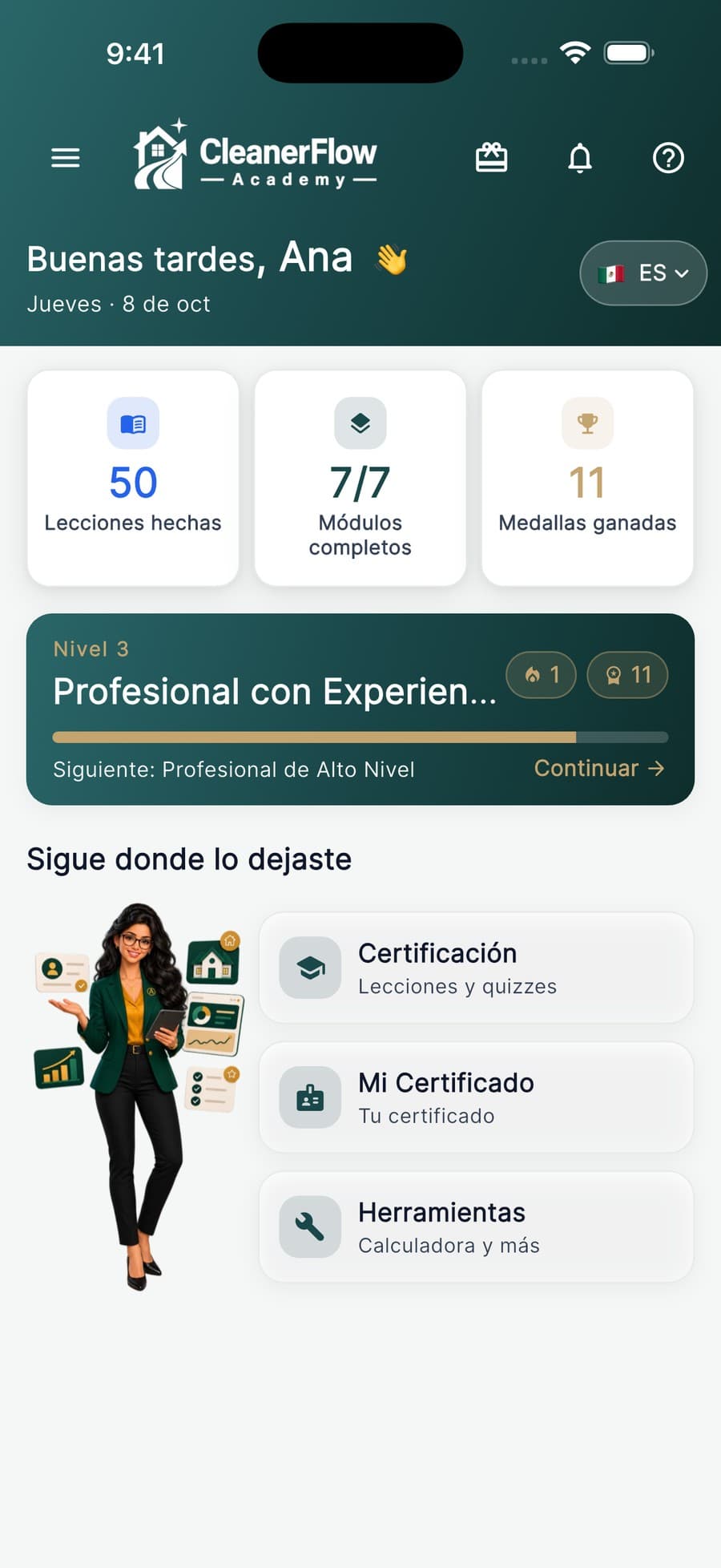 Tu panel