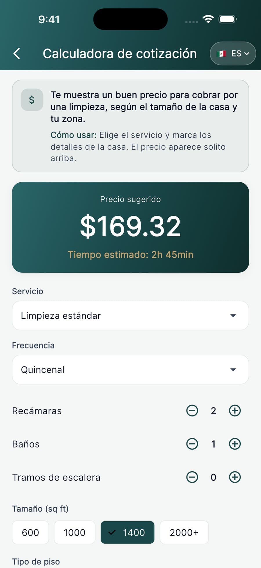 Un precio que sí puedes defender.
