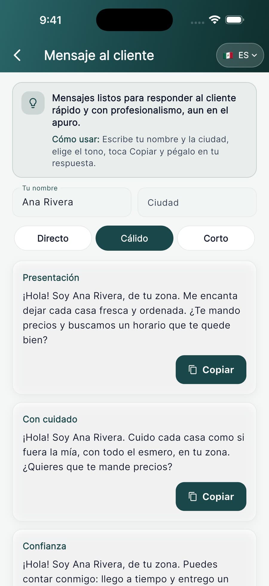Qué escribir cuando te trabas.