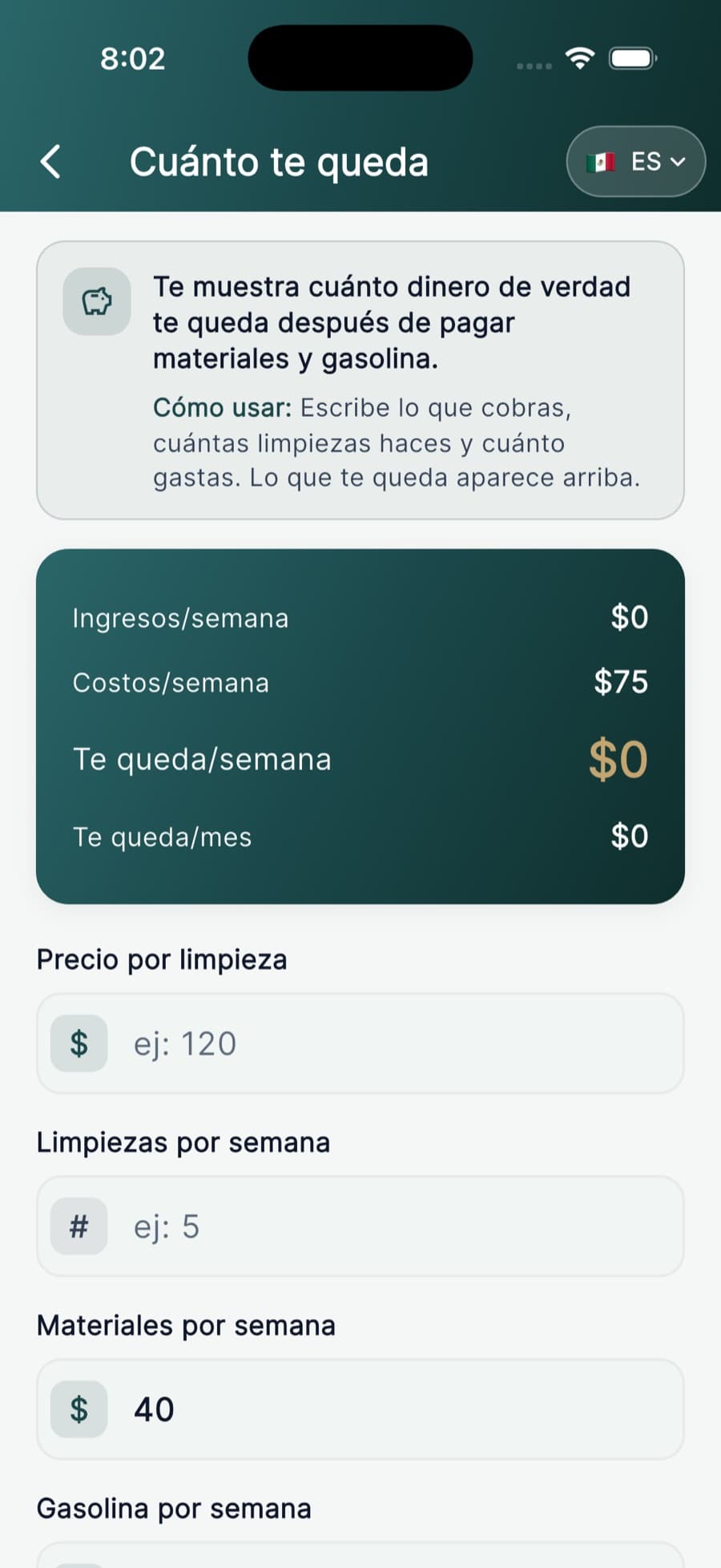 ¿Cuánto de ese dinero es realmente tuyo?